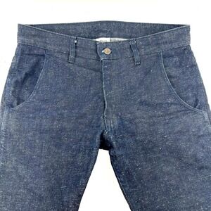 Railcar Fine Goods Flight Trouser Japanese Nep Denim Slim Tapered Blue Mens 30